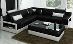 L Shape Lounge Pure  Leather