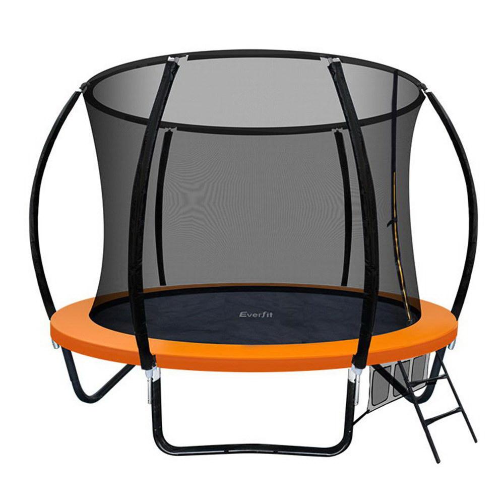 Everfit 8FT Trampoline - Orange