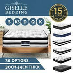 Giselle Mattress Queen Double King Single Bed Size Firm Foam Bonnell Spring 30cm