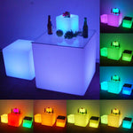 Waterproof Outdoor LED Cube Lights Décor - 30cm